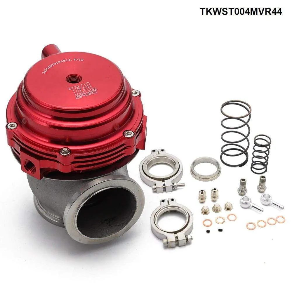 MVR 44mm V Band External Wastegate Kit 24PSI Turbo Wastegate with V Band Flange High Quality TKWST004MVR44