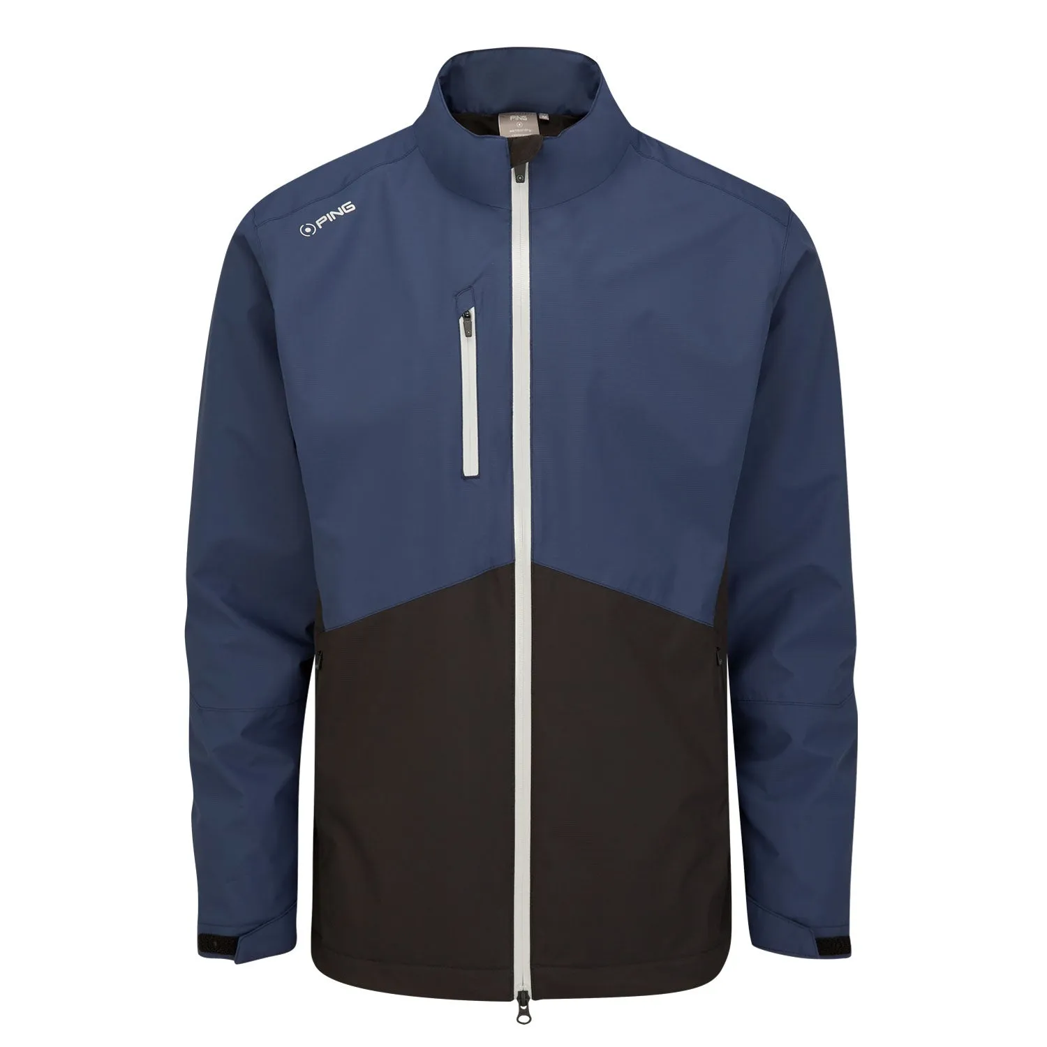 Ping Sensordry S2 Pro Waterproof Golf Jacket - Oxford Blue/Black