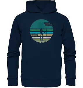 "Life's a Beach Go find your wave" - Unisex Premium Organic Hoodie