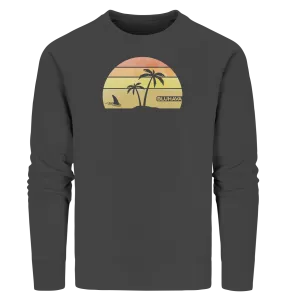 "Sunset Shark Place" - Unisex Premium Organic Sweatshirt