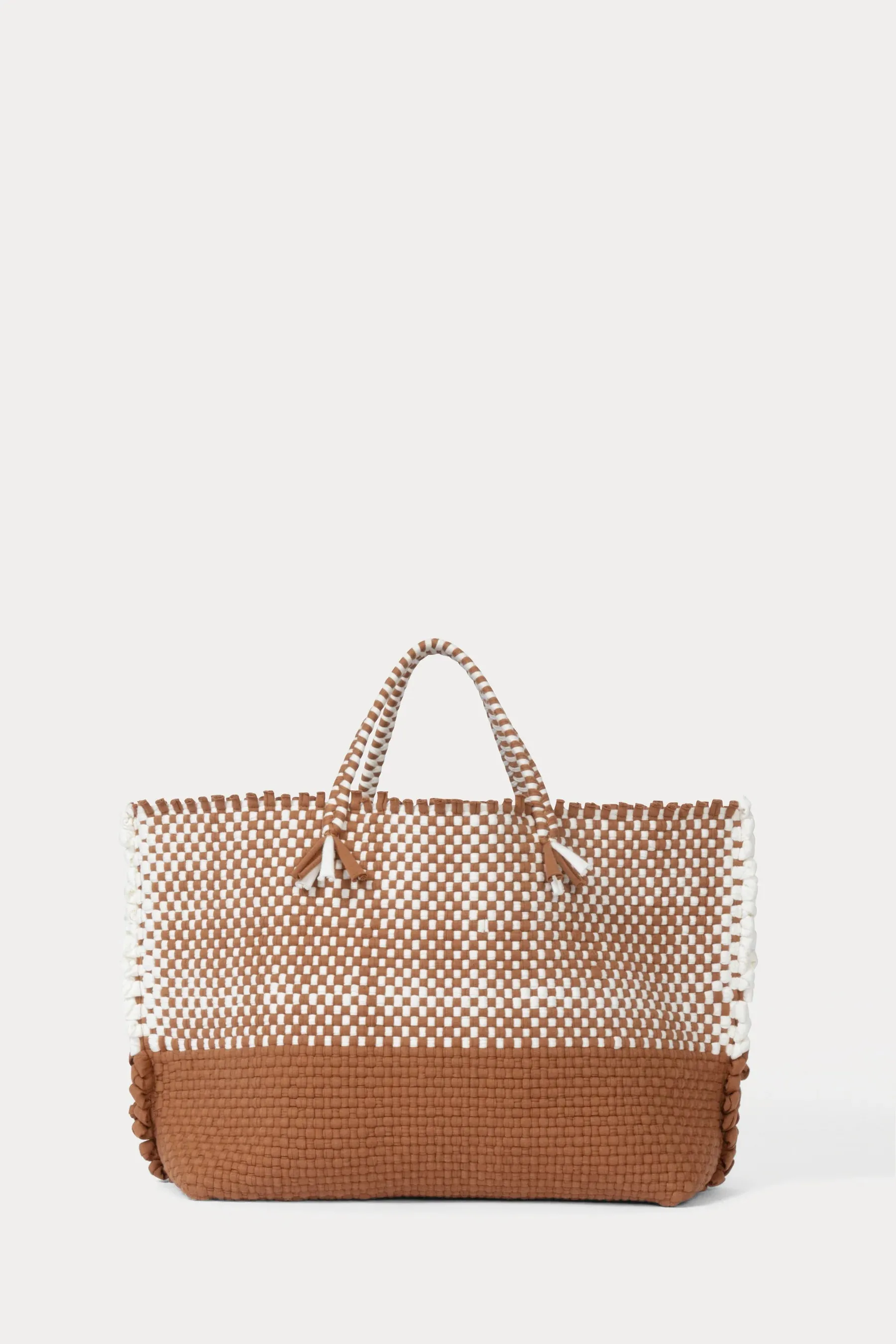 Rachel Comey Cadiz Colorblock Tote in Caramel