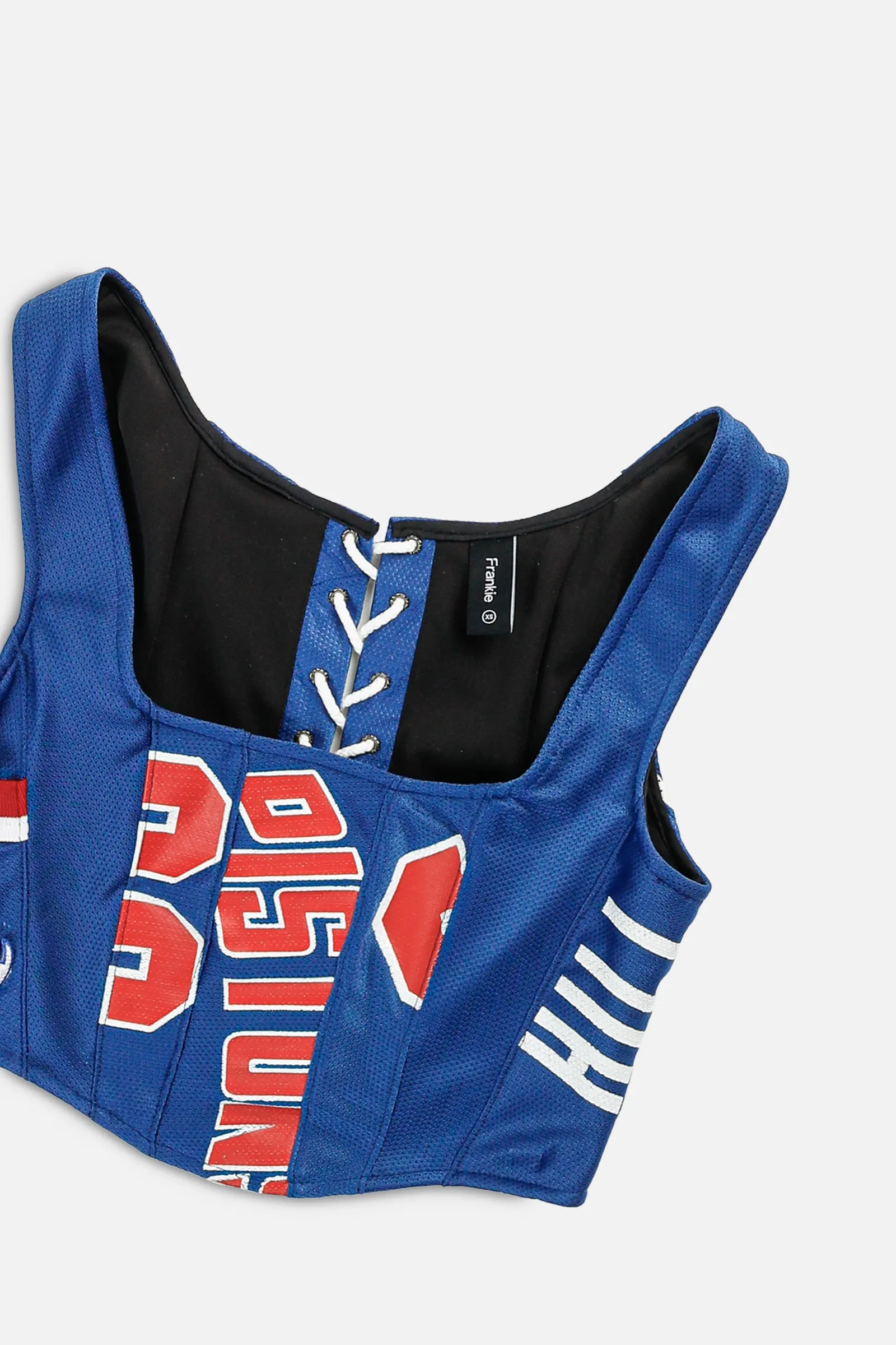 Rework Detroit Pistons NBA Corset - XS