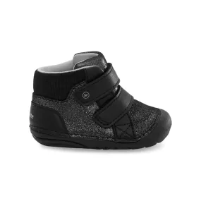 Soft Motion Martin (First Walking) Boot - Black Shimmer