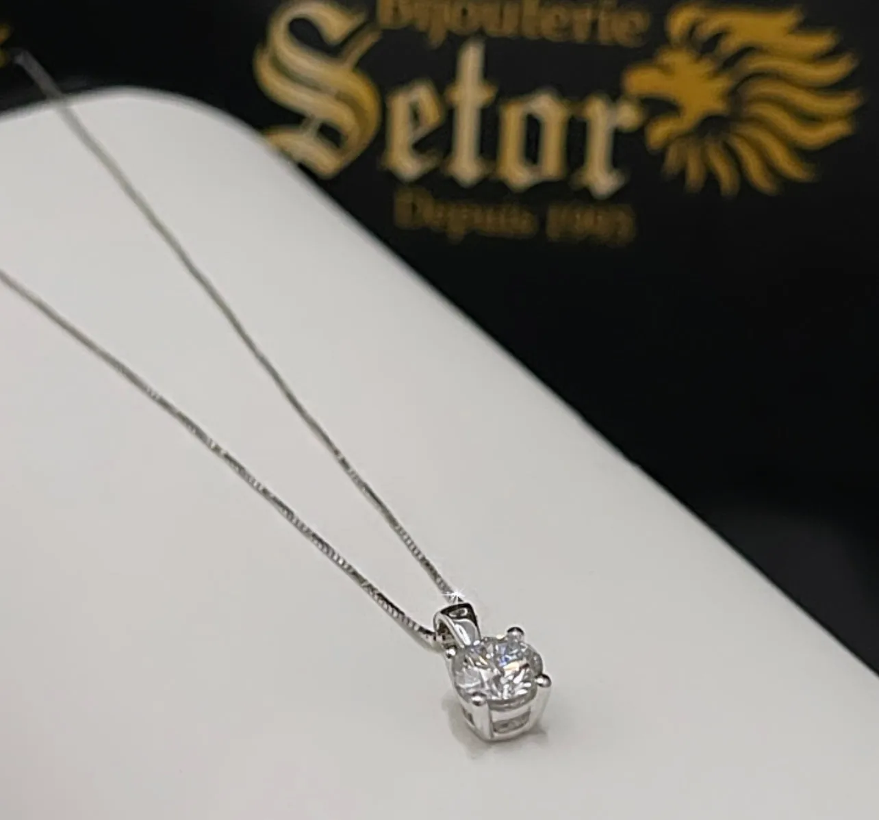 Solitaire necklace DN032