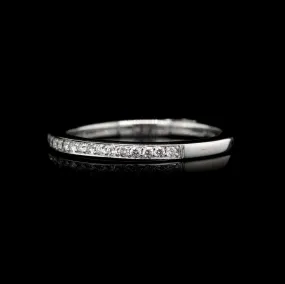 Tacori 18K White Gold Estate Diamond Band