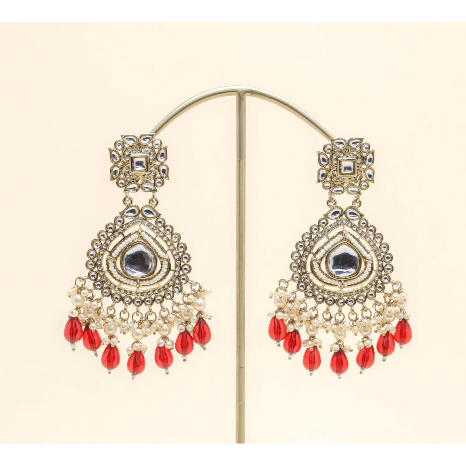 Tanya Kundan Earrings