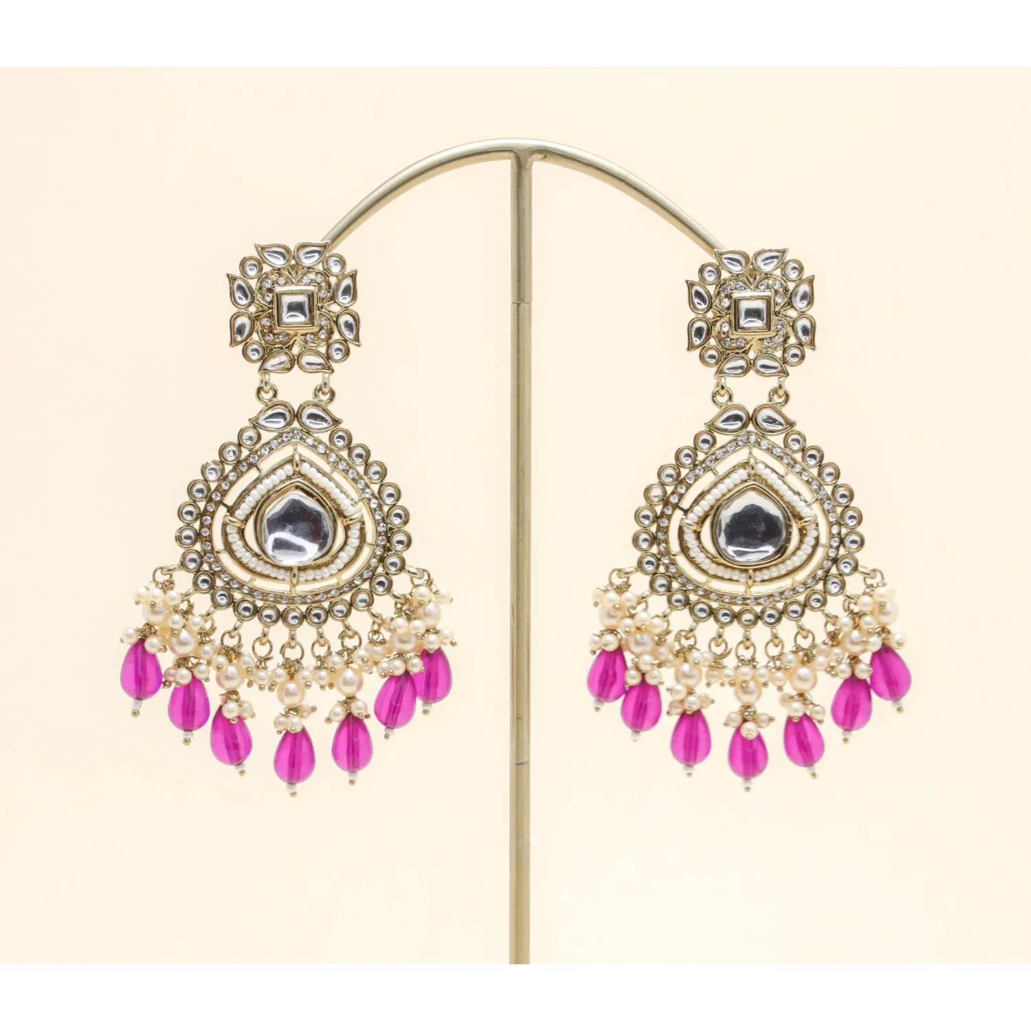 Tanya Kundan Earrings