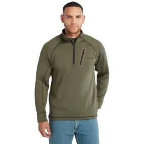 Timberland Pro Men's Reaxion 1/4 Athletic Fleece Jacket -Green- TB0A55RV369