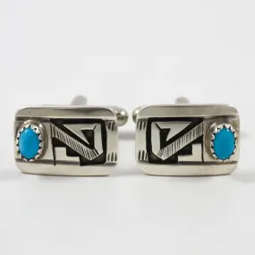 Turquoise Cuff Links