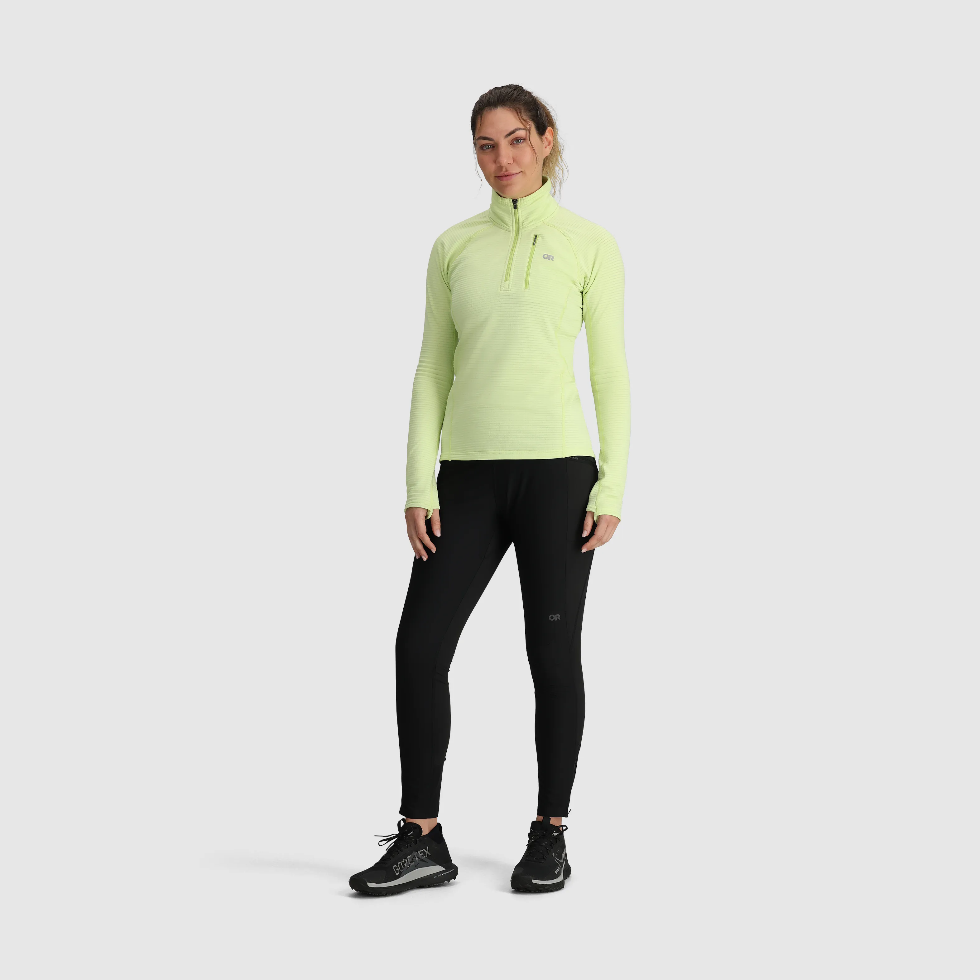 Women's Vigor Grid Fleece Quarter Zip